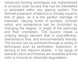 Titanium Solar Panel Info